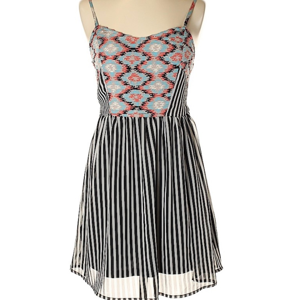 🦉SALE 3/$33 or 5/$50 southwestern stripes dress